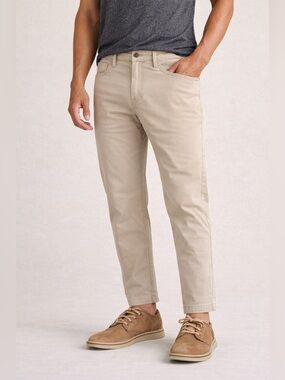 Vineyard Vines Khaki Pants Men’s 38x30 Straight Stretch Hemmed To 27”